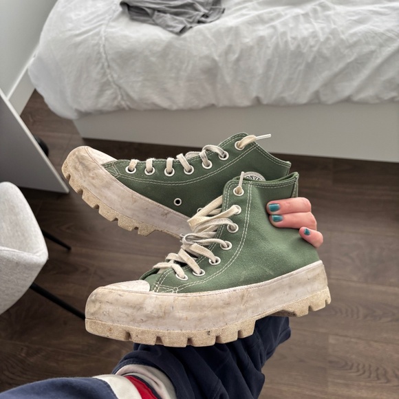 Green converse size 6.5 - Picture 1 of 3